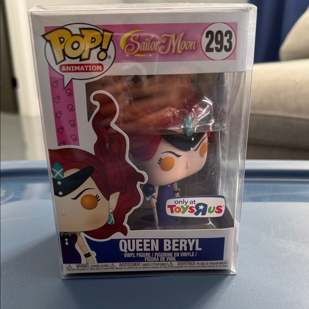 Funko Pop Queen Beryl with Red Hair and Black Outfit